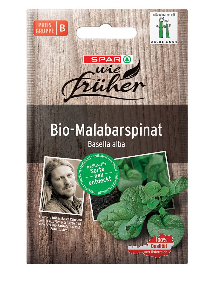 SPAR wie früher Saatgut Bio-Malabarspinat
