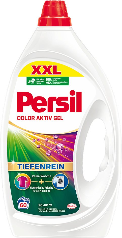 Persil Flüssigwaschmittel Color Aktiv Gel 60WG