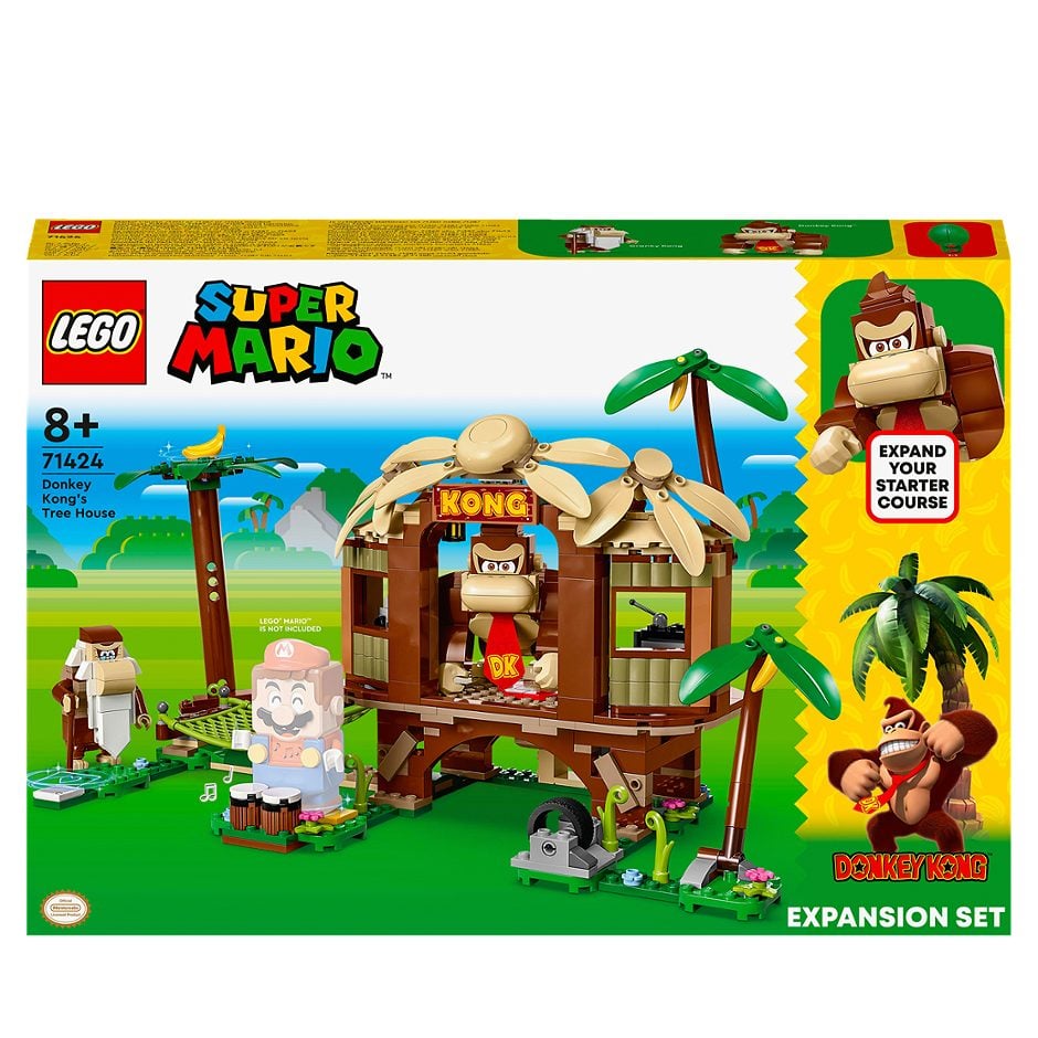 LEGO Super Mario Donkey Kongs Baumhaus Erweiterungsset 71424