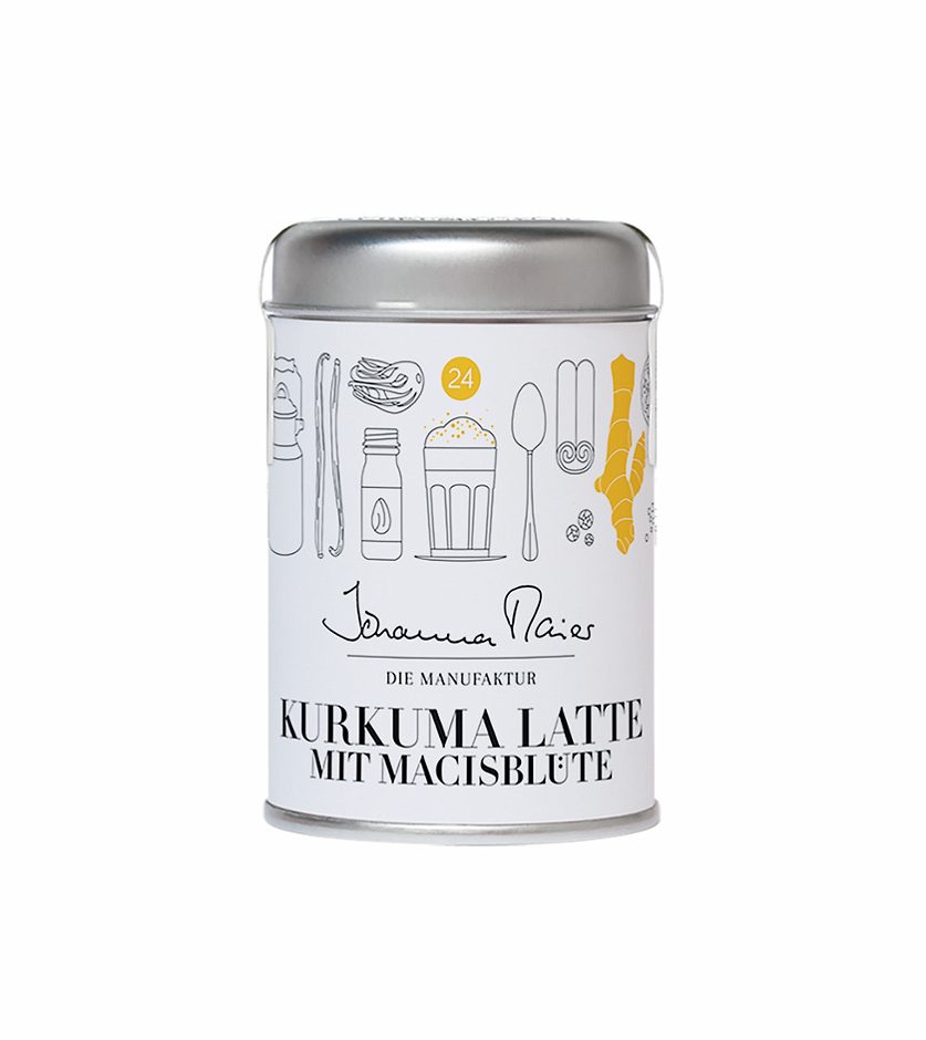 Johanna Maier Die Manufaktur Kurkuma Latte mit Macisblüte 100g