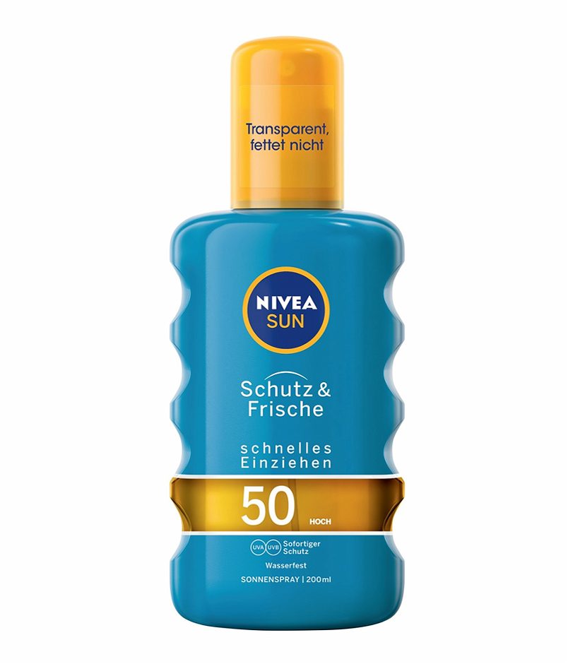 Nivea sun Sonnenspray UV Dry Protect transp. LSF50 200ml
