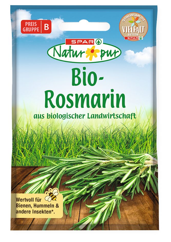 SPAR Natur*pur Saatgut Bio-Rosmarin