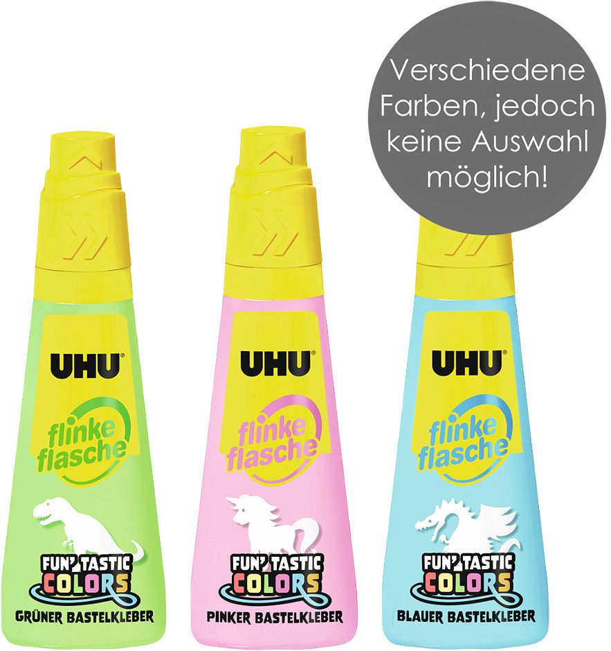 UHU Bastelkleber Flinke Flasche 100g