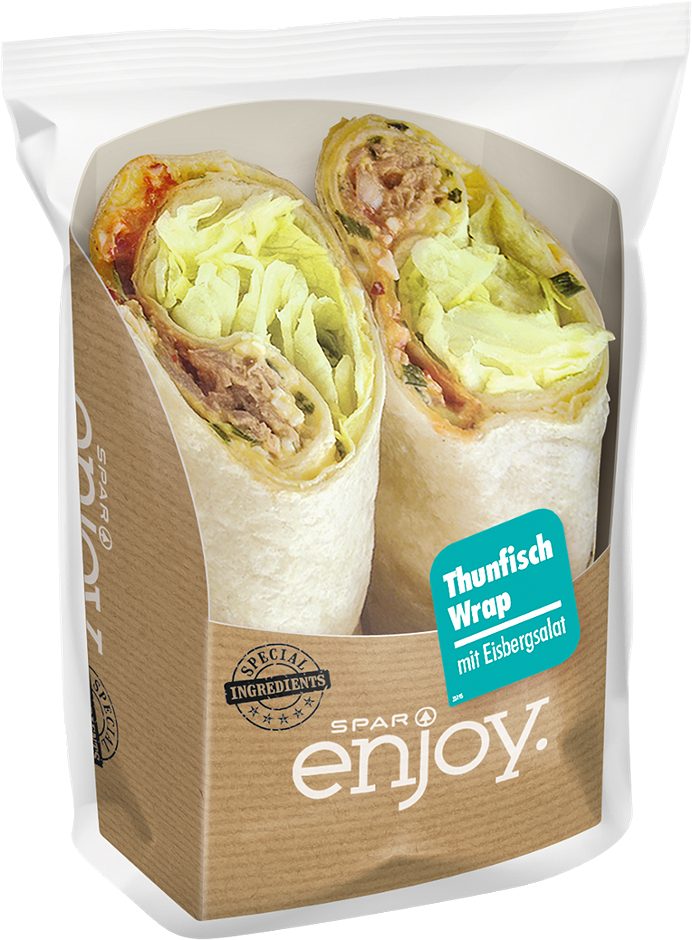 SPAR enjoy Thunfisch-Vollkornwrap 180 G