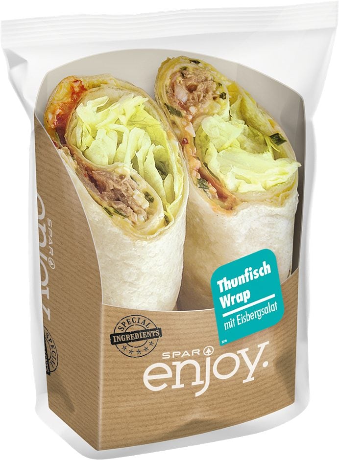 SPAR enjoy Thunfisch-Vollkornwrap 180 G