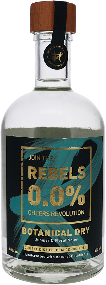 Rebels 0.0% Botanical Dry alkoholfrei 0,5 L