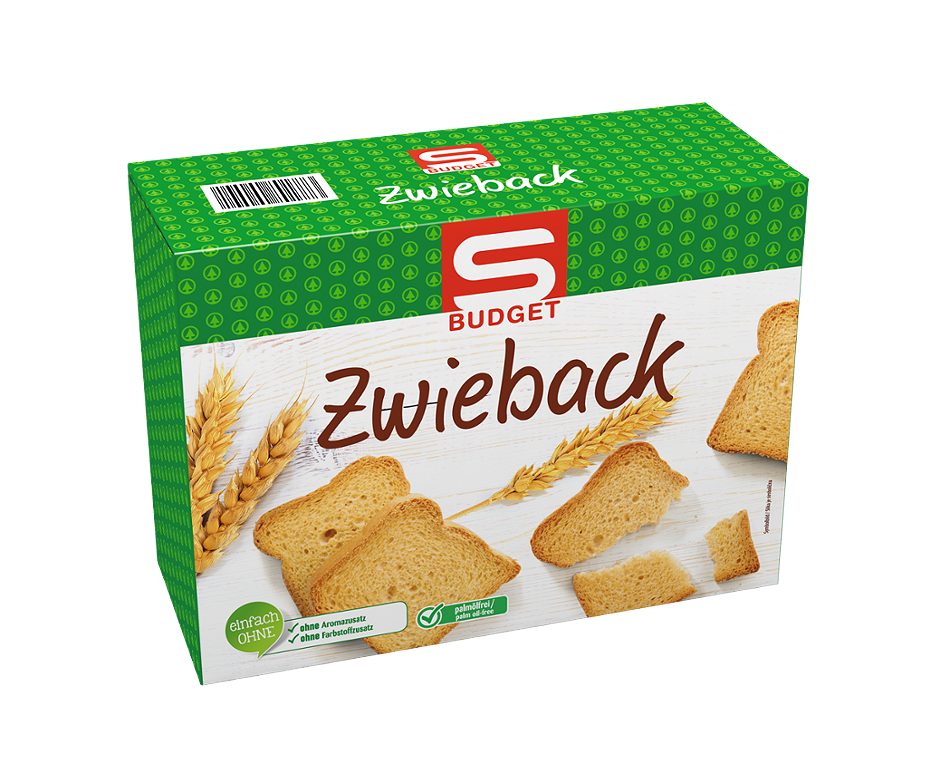 S-BUDGET Zwieback 320 G