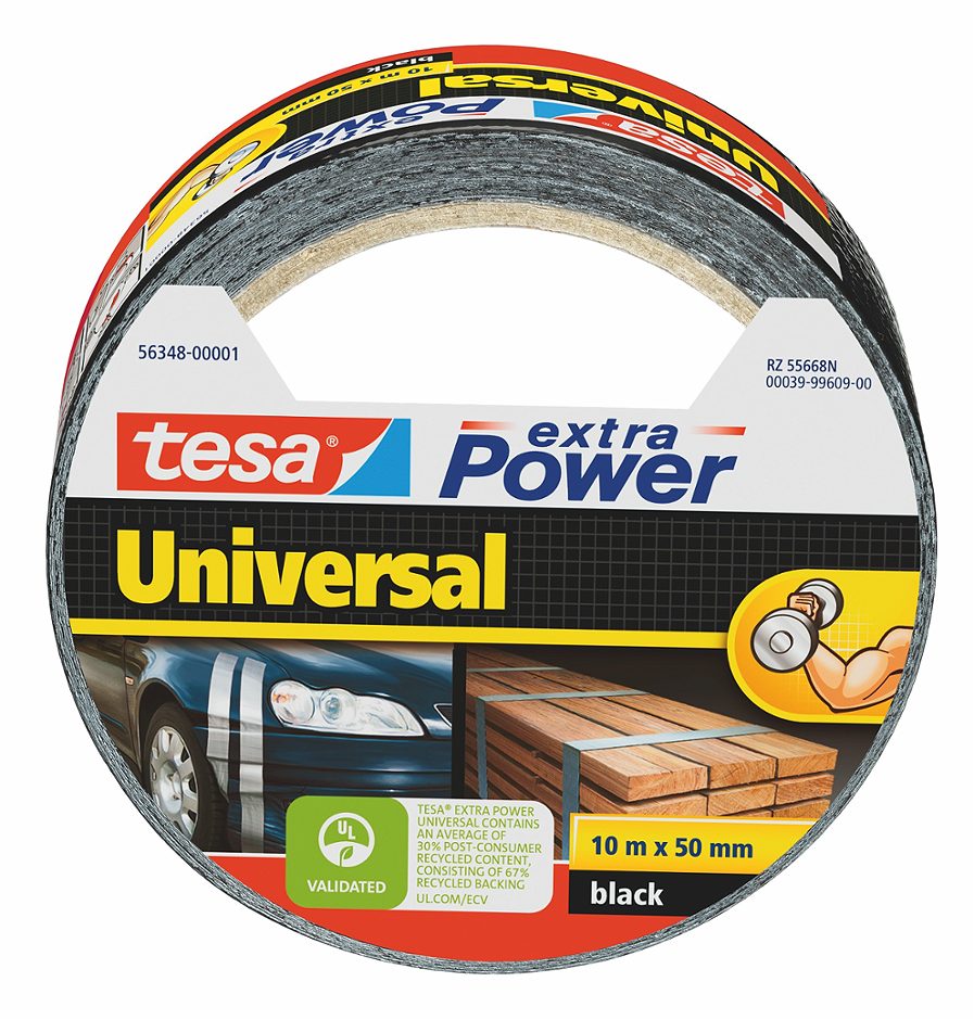 Tesa Gewebeband extra Power schwarz