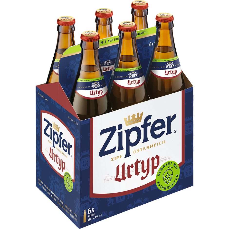Zipfer Urtyp Urtyp 6x0,5l 3.000 ML MEHRWEG