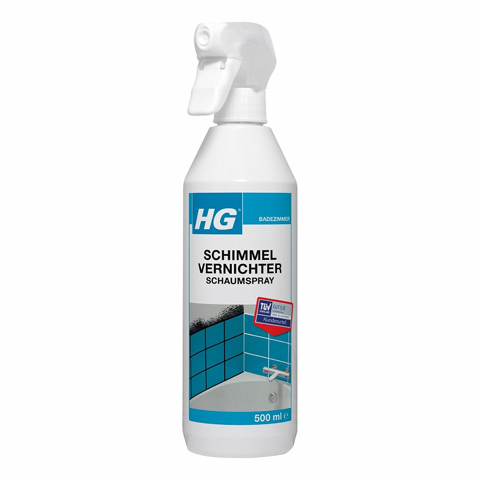 HG Badezimmer Schaumspray Schimmel Vernichter 500ml