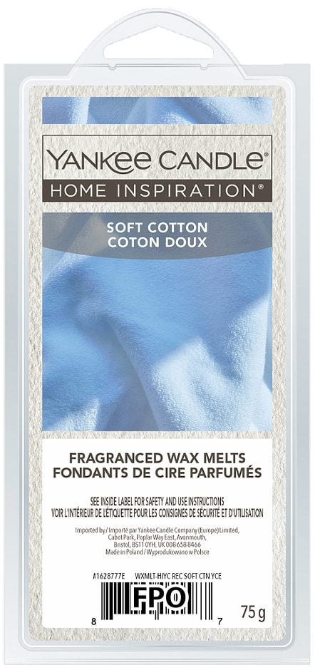 Yankee Candle Home Inspirations Wax Melt Soft Cotton