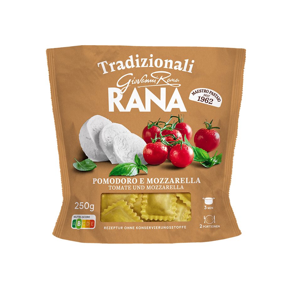 Rana Tradizionali Ravioli Tomate Mozzarella 250 G