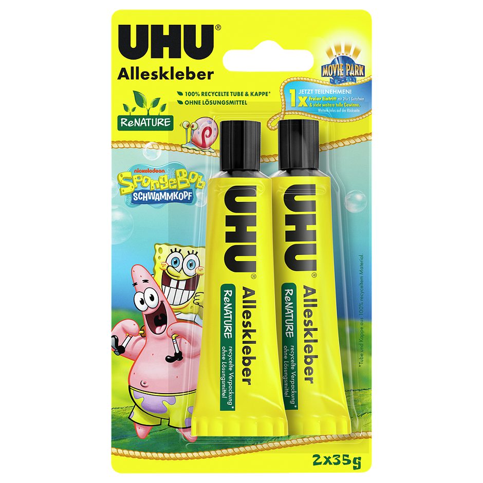 UHU Alleskleber ohne Lösungsmittel 2x35g