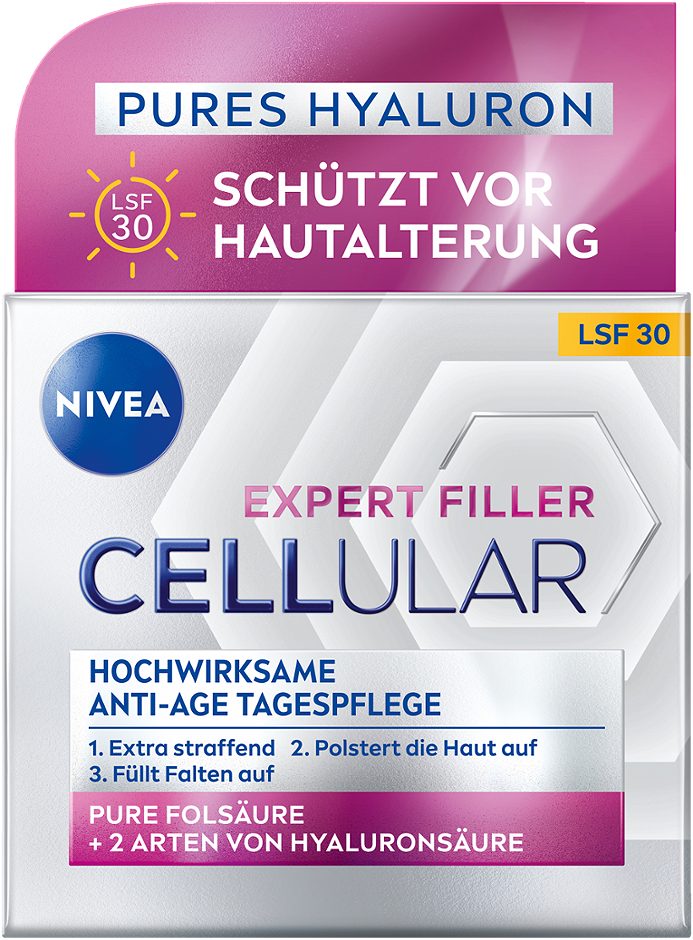 Nivea Anti-Age Tagespflege Hyaluron Cellular Filler LSF30 50ml