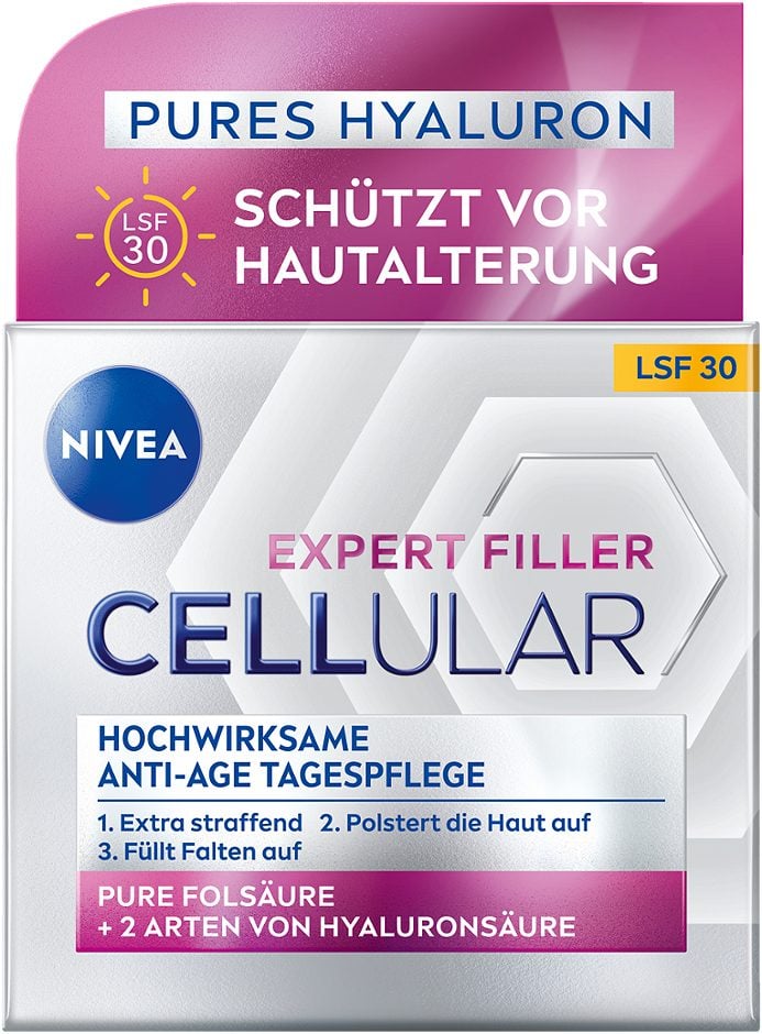 Nivea Anti-Age Tagespflege Hyaluron Cellular Filler LSF30 50ml