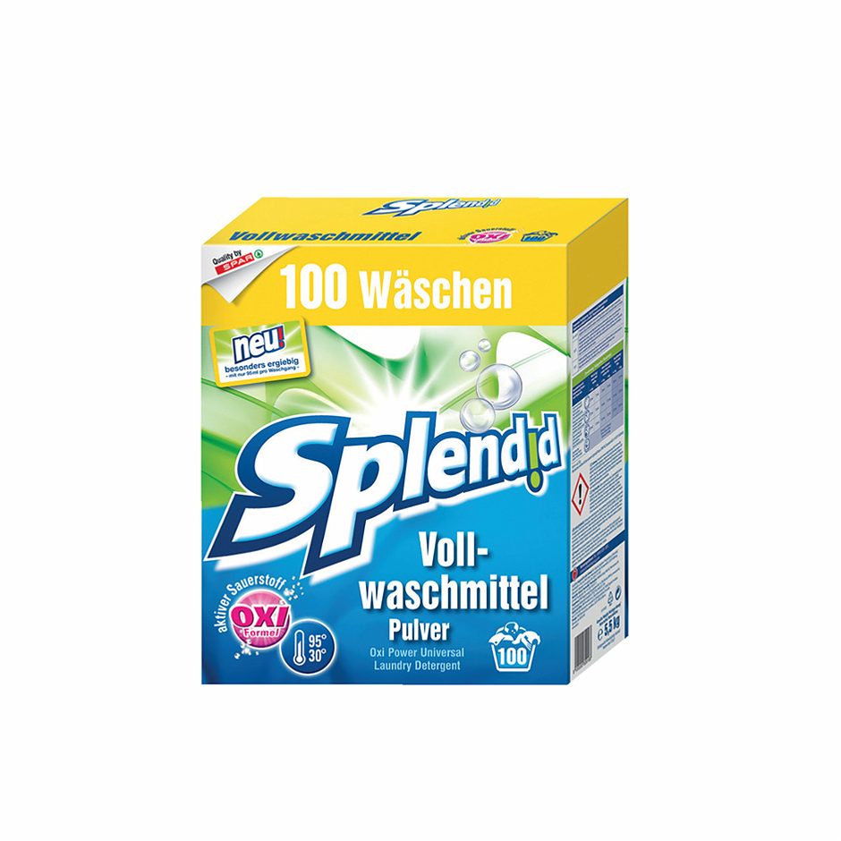 Splendid Vollwaschmittel Pulver 100WG
