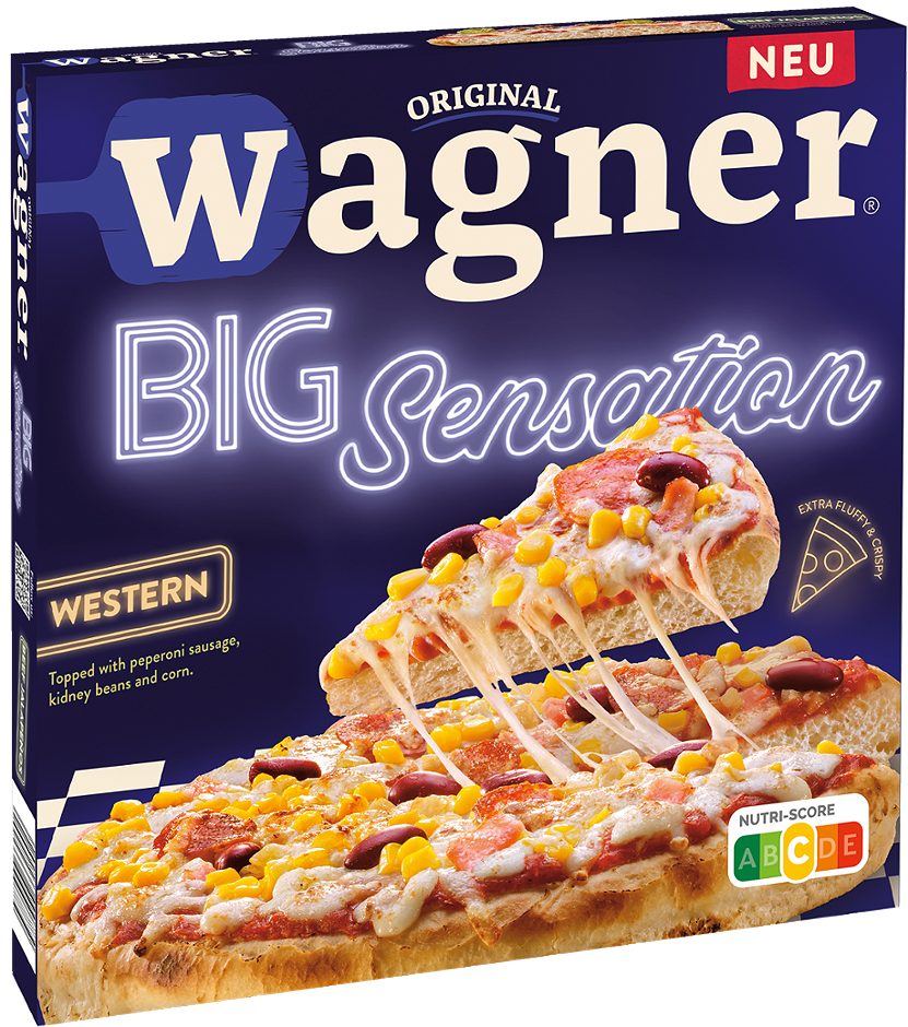 Wagner Big Pizza Sensation Western 450 G