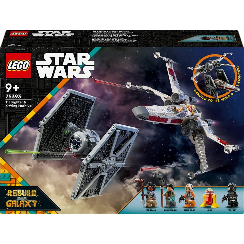 LEGO Star Wars Mashup aus TIE Fighter & X-Wing 75393