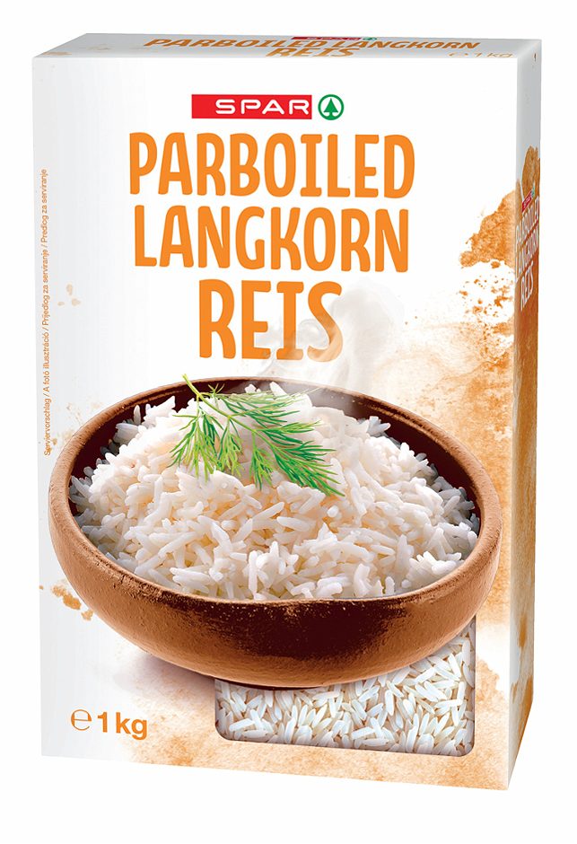 SPAR Parboiled Langkorn Reis 1 KG