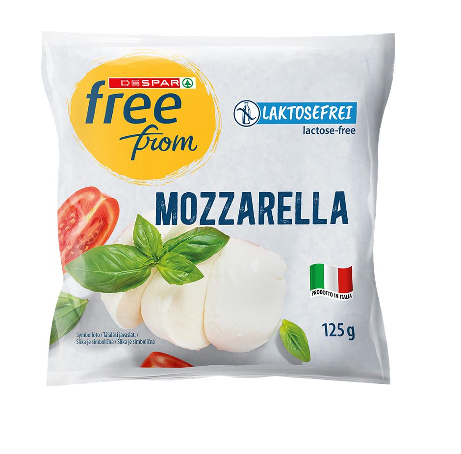 SPAR free from Mozzarella laktosefrei 125 G