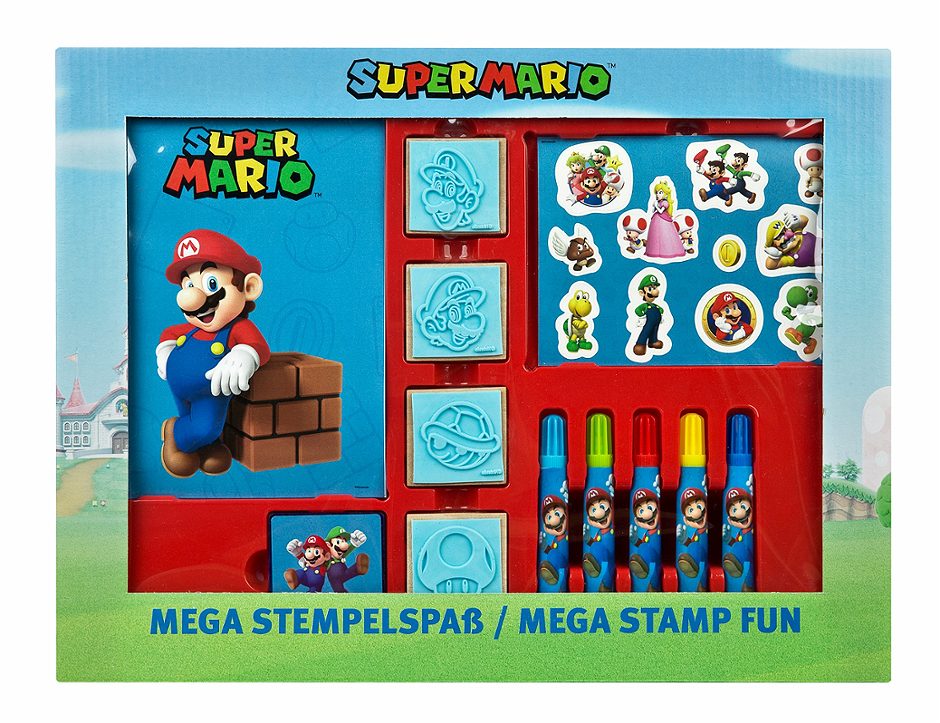 Stempelspaß Super Mario
