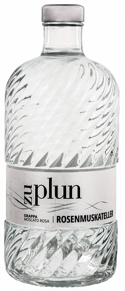 Zu Plun Rosenmuskateller Grappa 0,5 L