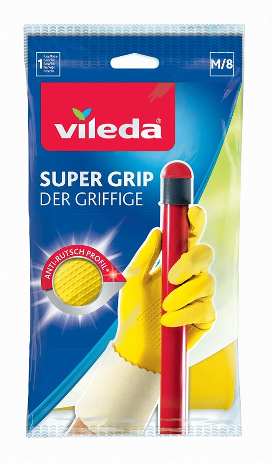 Vileda „Der Griffige“ Universal Grip Größe M 1 Paar
