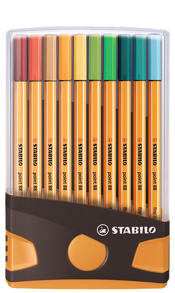 STABILO Fineliner Point 88 ColorParade 20 Stück