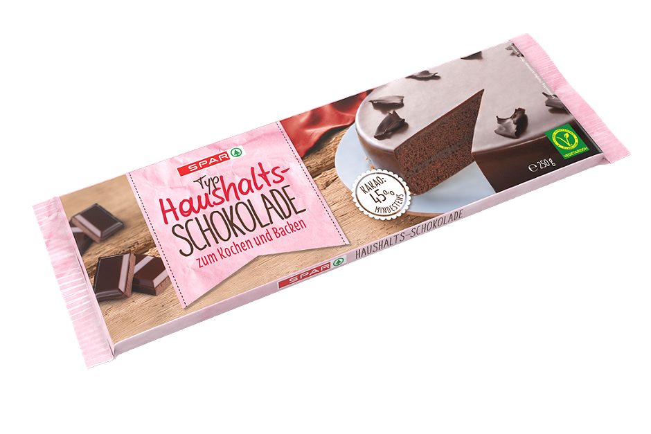 SPAR Haushalts-Schokolade zum Kochen und Backen 250 G