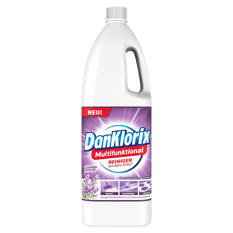 DanKlorix Multifunktional Reiniger Lavendel Frische 1,5 L