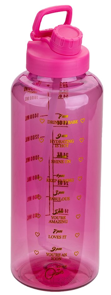 Fackelmann Paris Hilton Motivations-Flasche 1,8L