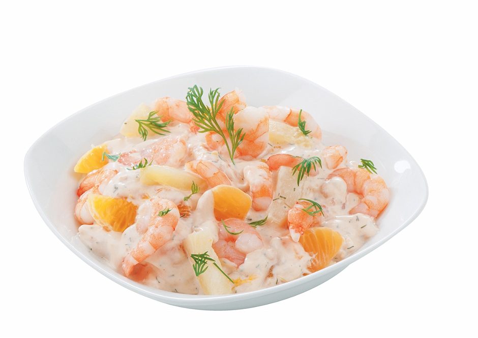 Feinkost Leitinger Shrimps-Cocktail mit Ananas und Mandarine 1 KG