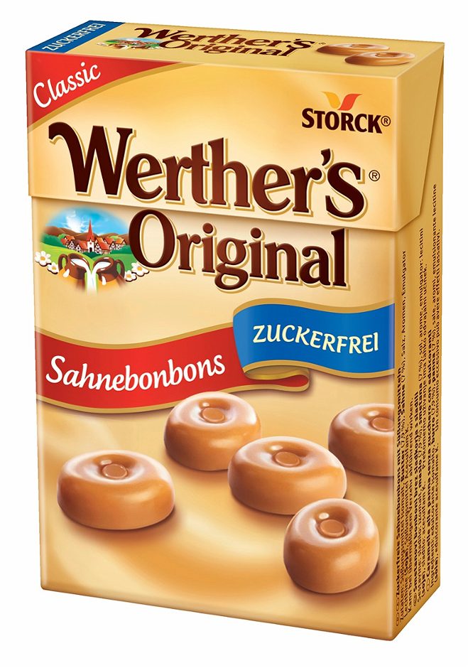Storck Werther's Sahnebonbons zuckerfrei 42 G