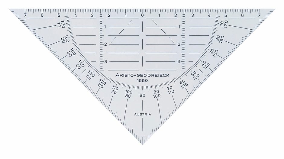 Aristo Geodreieck 1550 1