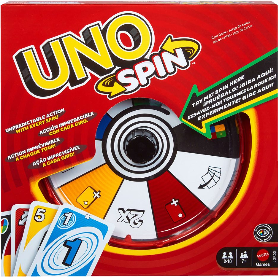 Mattel Games UNO Spin