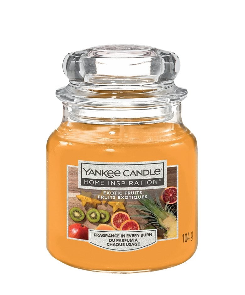 Yankee Candle Home Inspirations Duftglas Exotic Fruits Small