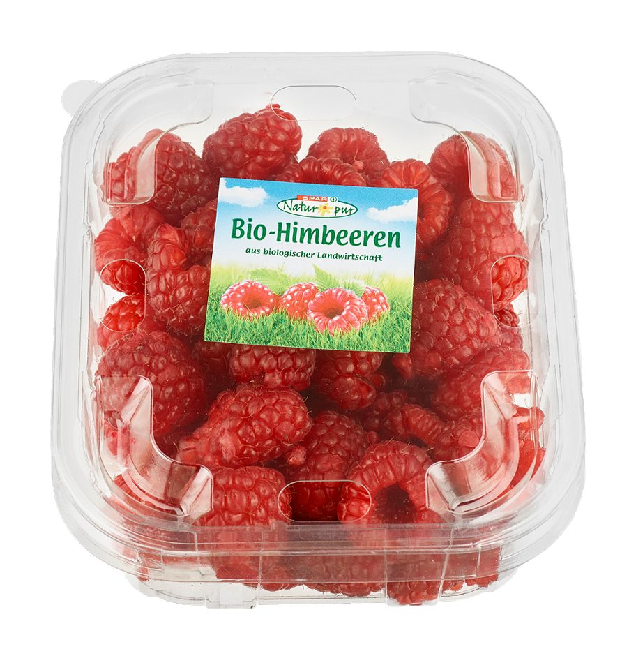 SPAR Natur*pur Bio-Himbeeren 125 G