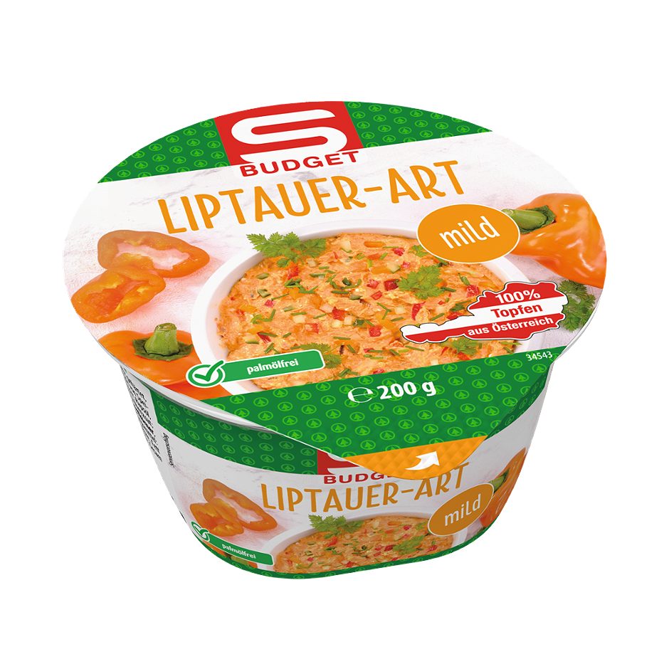 S-BUDGET Liptauer-Art mild 200 G
