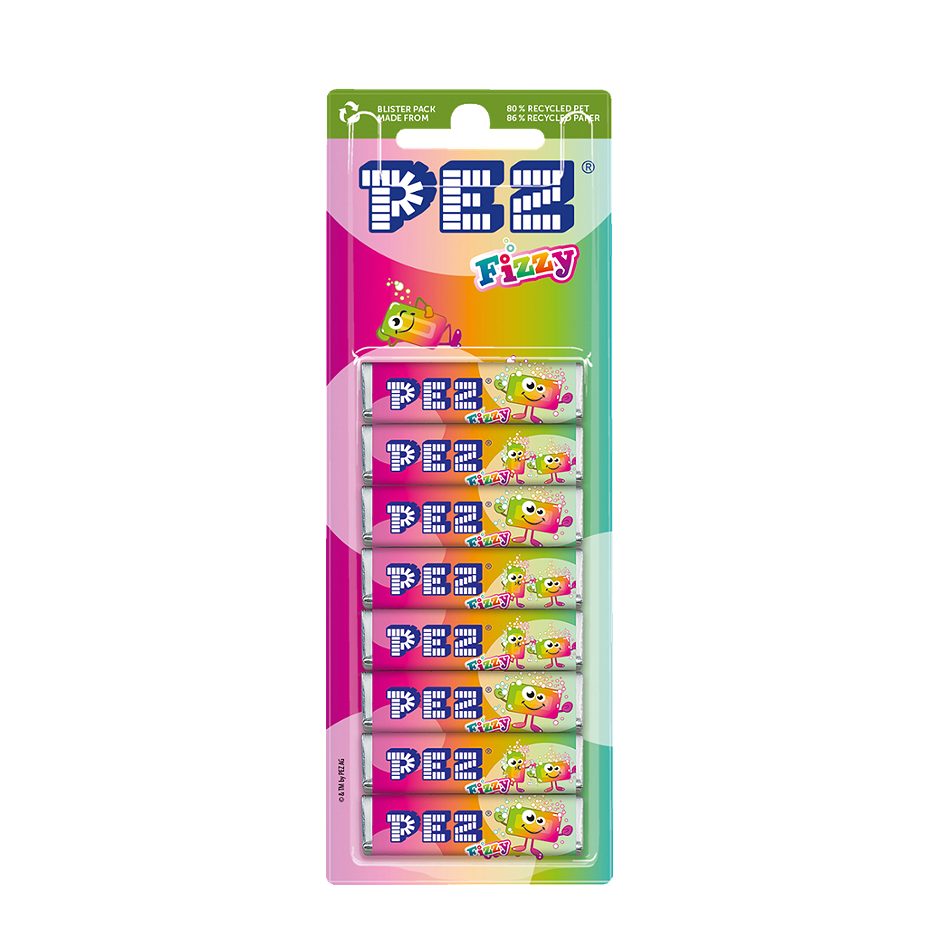 PEZ Bonbons Fizzy 8 x 8,5g 68 G