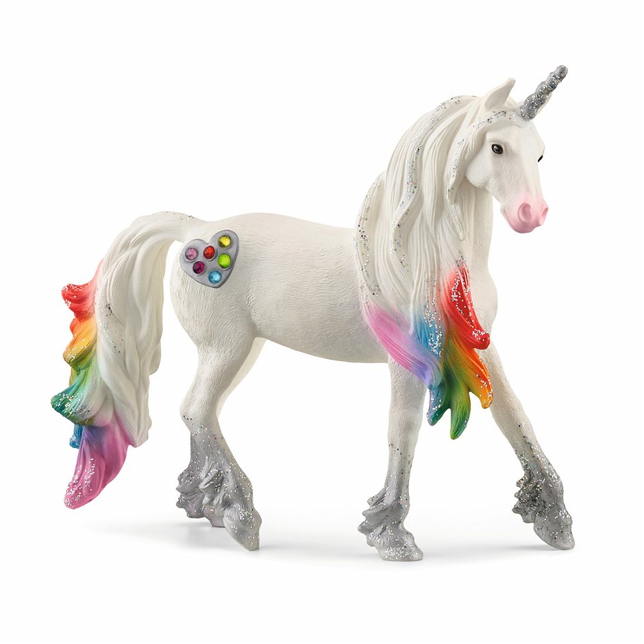 Schleich Regenbogeneinhorn, Hengst 70725