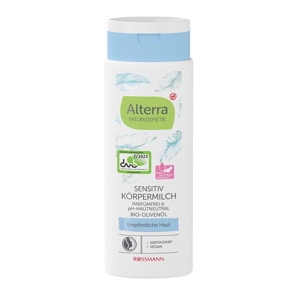 Alterra Sensitiv Körpermilch Bio-Olivenöl 250ml