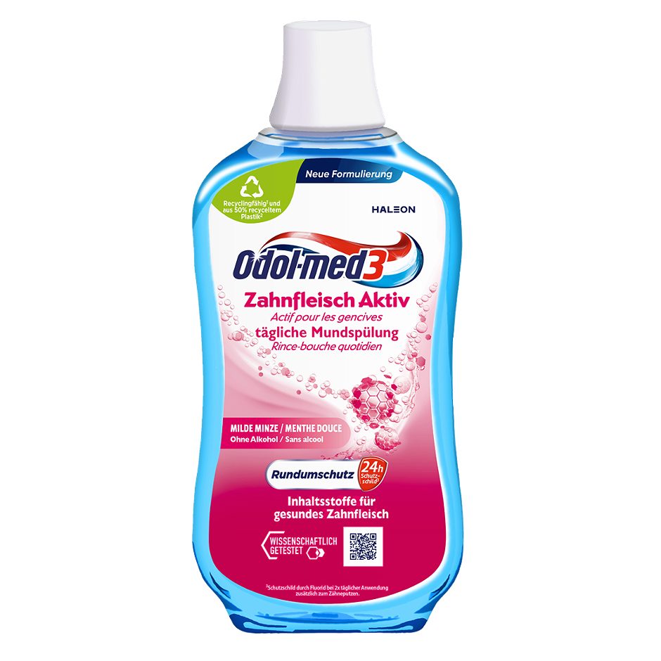 Odol-med3 Mundspülung Zahnfleisch Aktiv Milde Minze 500ml