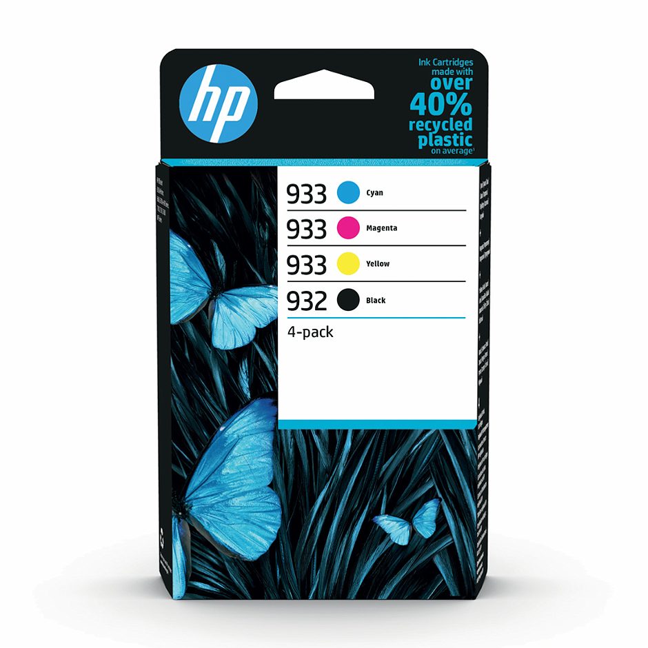 HP Tintenpatronen Multipack 932 sw/933 fabrig 8 ML