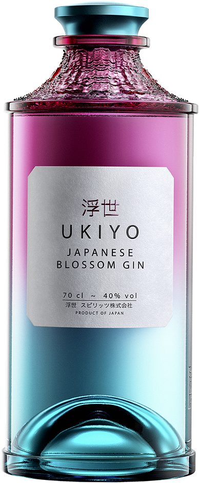 UKIYO Japanese Blossom Gin 0,7 L