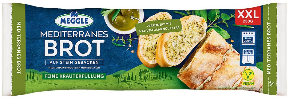Meggle Mediterranes Brot 250 G