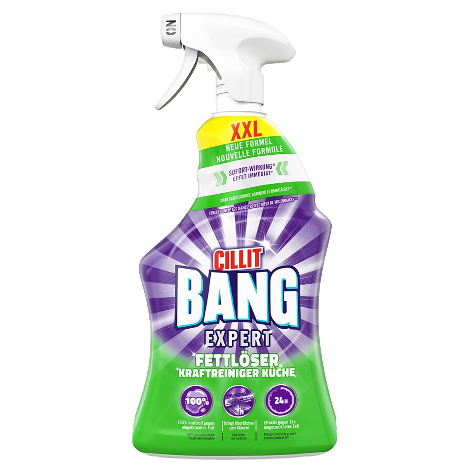 Cillit Bang Expert Fettlöser Kraftreiniger Küche 880ml