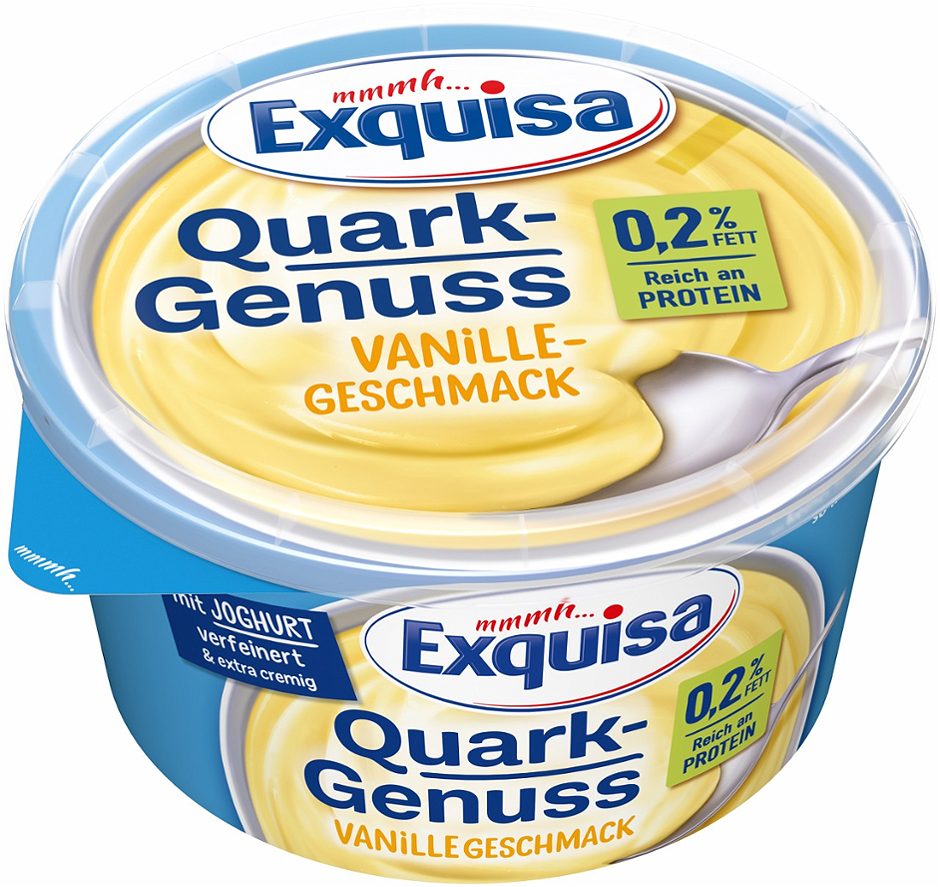 Exquisa Quark Genuss Quarkcreme Vanille 500 G