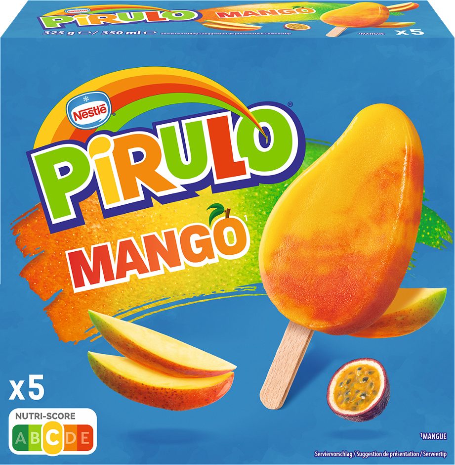 Pirulo Mango 5 Stück 350 ML