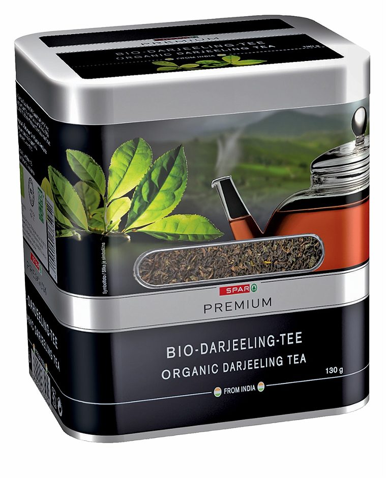 SPAR PREMIUM Bio-Darjeeling-Tee lose 130 G