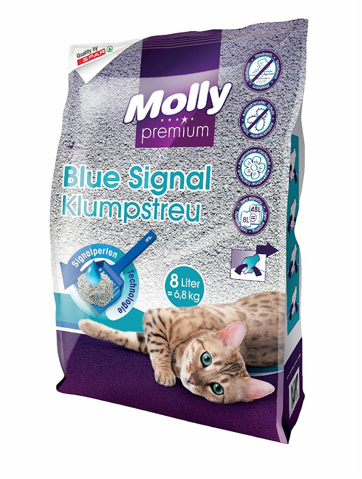 Molly premium Blue Signal Klumpstreu 8l 8 L